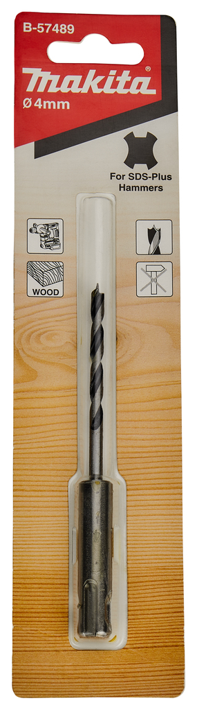 Houtspiraalboor 4x105mm