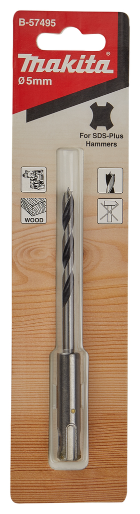 Houtspiraalboor 5x116mm