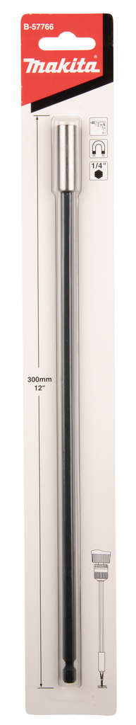 Bithouder magnetisch 1/4"x300mm