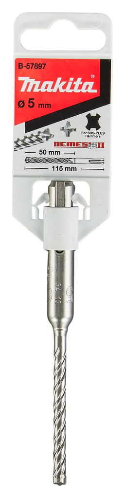 P4S: Betonboor 5x115mm