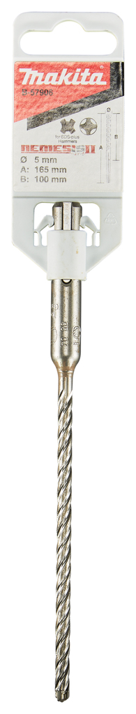 P4S: Betonboor 5x165mm