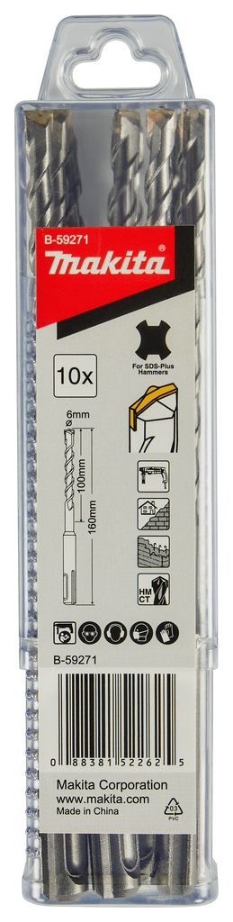 B2S: Betonboor 6x160mm 