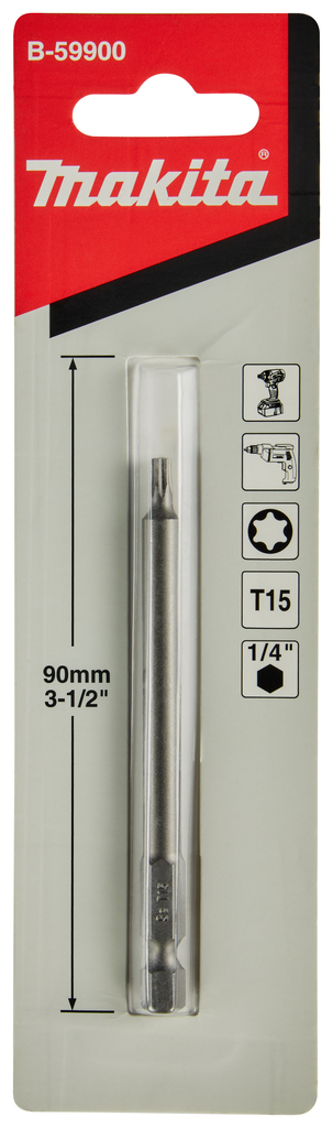 Schroefbit T15x90mm