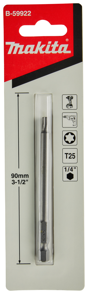 Schroefbit T25x90mm