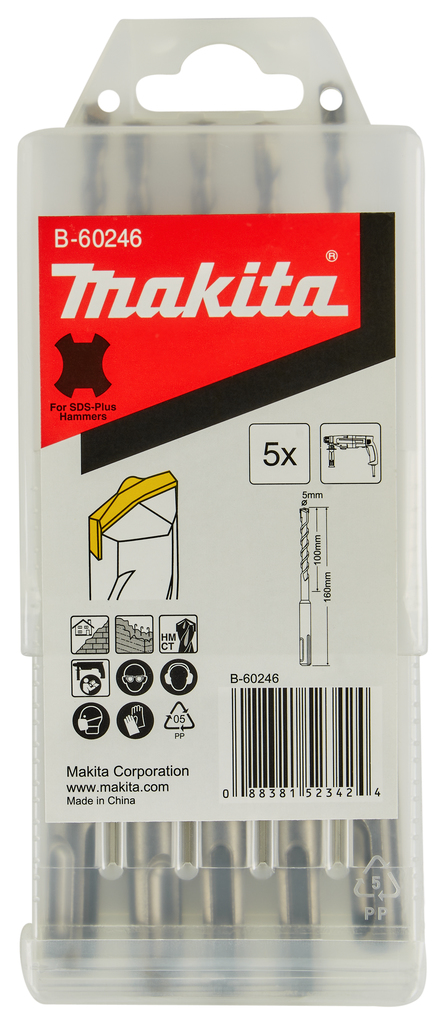 B2S: Betonboor  5x160mm