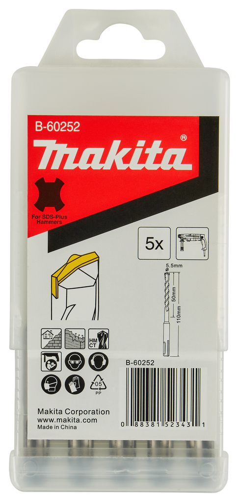 B2S: Betonboor 5,5x110mm