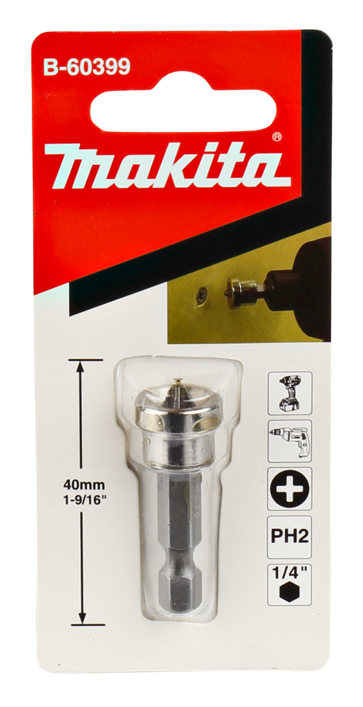 Dieptestop bit gips PH2x40mm