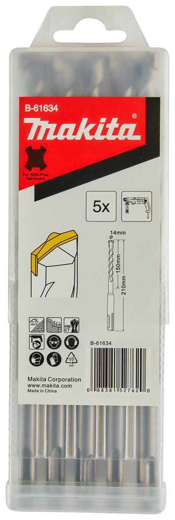 B2S: Betonboor 14x210mm