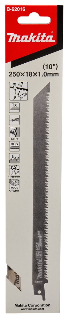 Reciprozaagblad Levend Hout 230mm