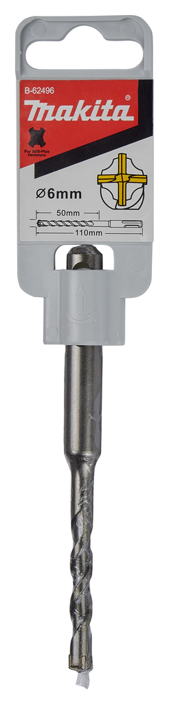 B4S: Betonboor 6x110mm SDS-PLUS