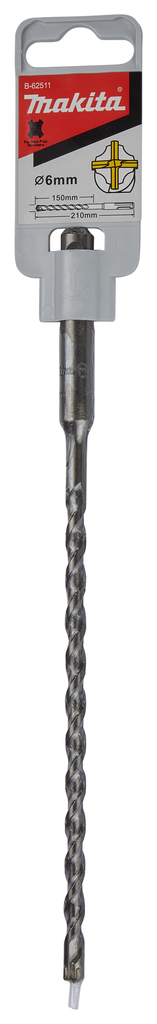 B4S: Betonboor 6x210mm SDS-PLUS