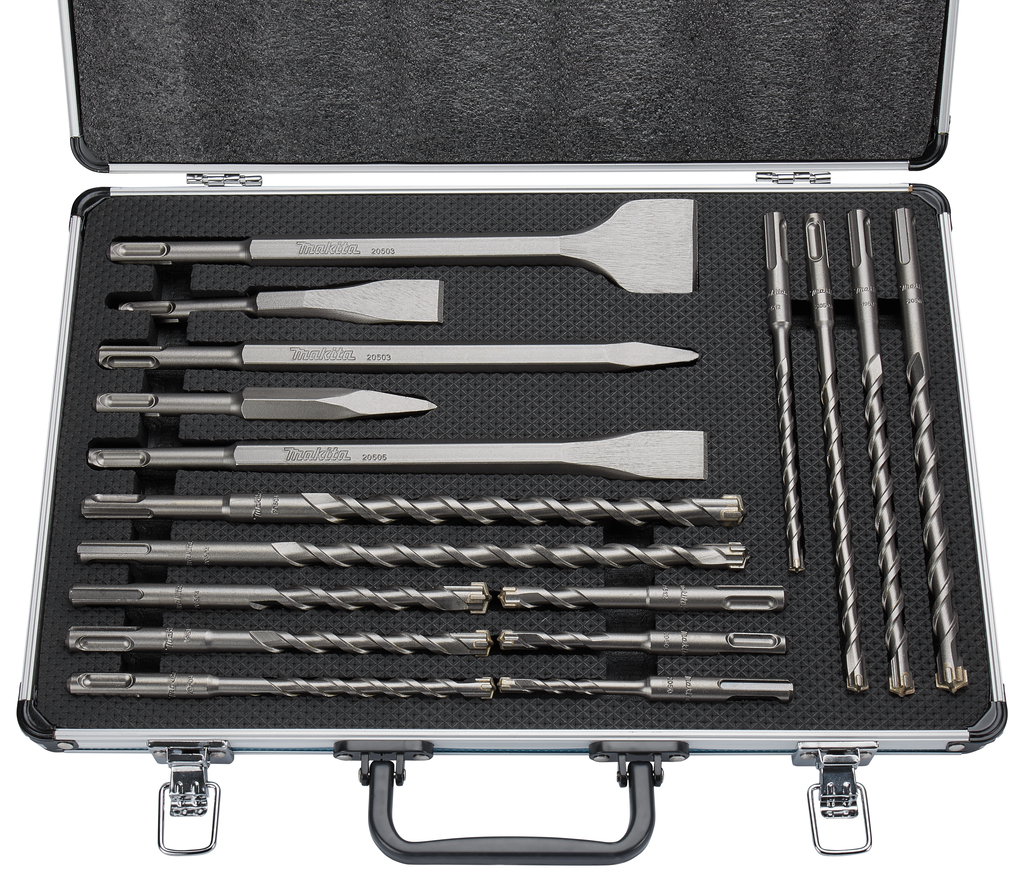 B4S: Betonboor-/beitelset 17-delig