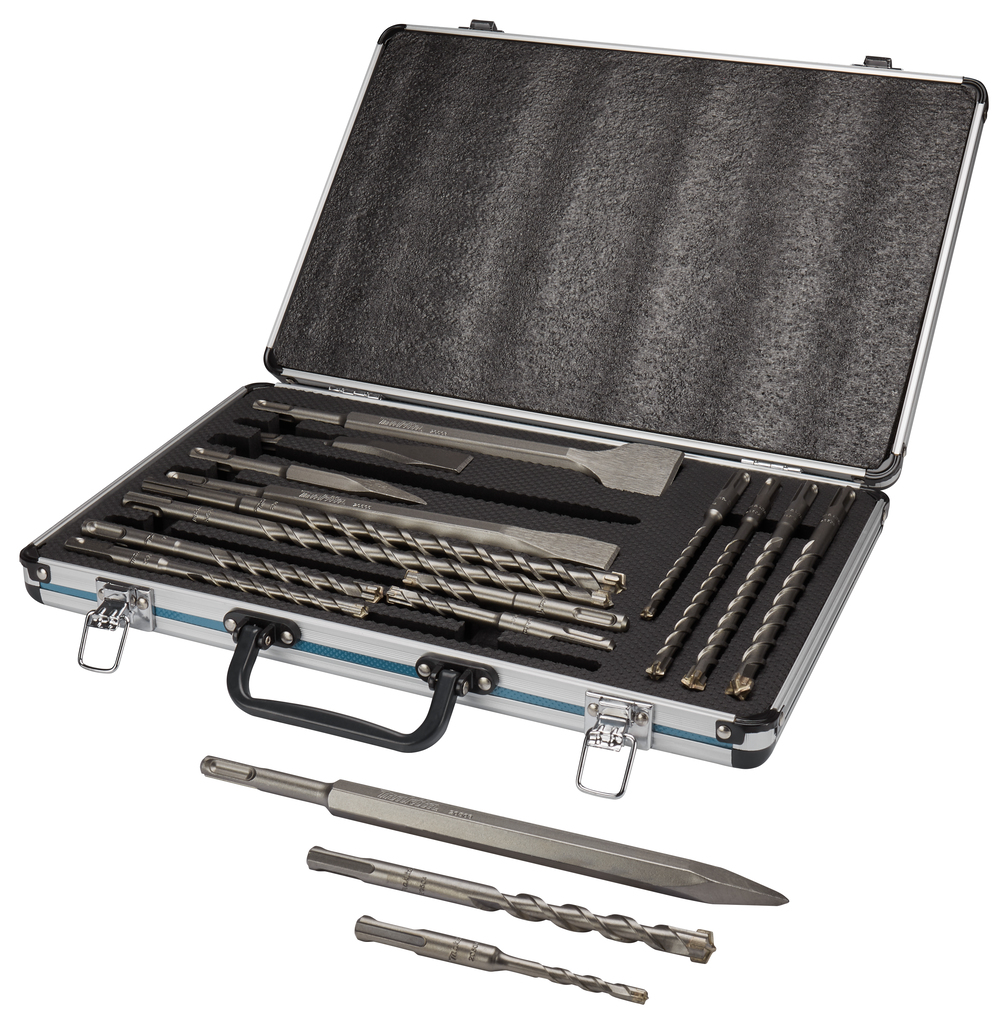 B4S: Betonboor-/beitelset 17-delig