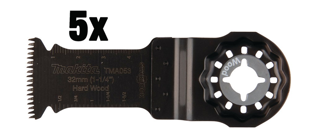 TMA053 Invalzaagblad 32x50mm hardhout