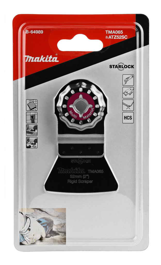 TMA065 Schraper rigide 52x26mm