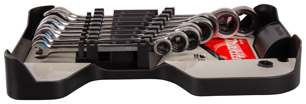 Steek-/ring-/ratelsleutelset 8-delig