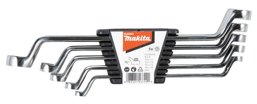 Ringsleutelset 5-delig