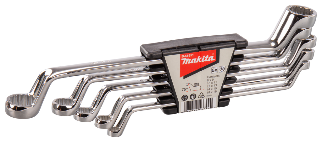 Ringsleutelset 5-delig