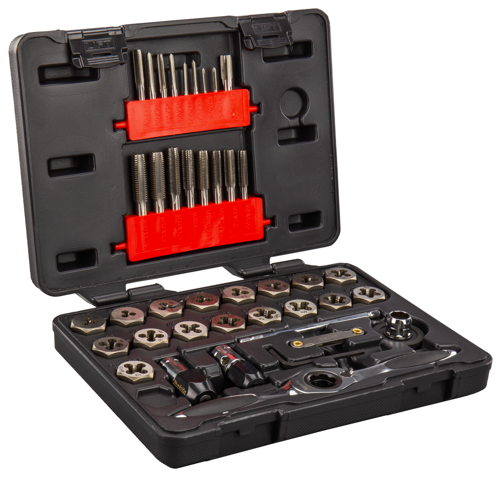 Draadsnij- en tappenset 40-delig 6-GL