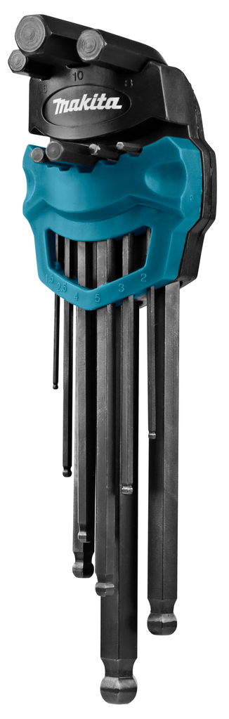 Haakse inbussleutelset 9-delig