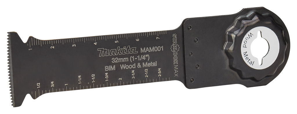 MAM001 Invalzaagblad 32x80mm hout&staal