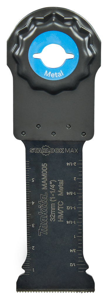 MAM005 Invalzaagblad 32x70mm RVS