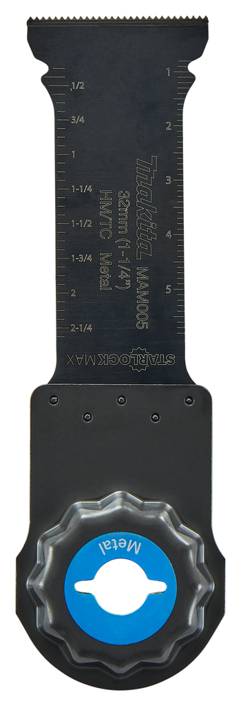 MAM005 Invalzaagblad 32x70mm RVS