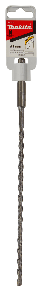 B2S: Betonboor 6x260mm