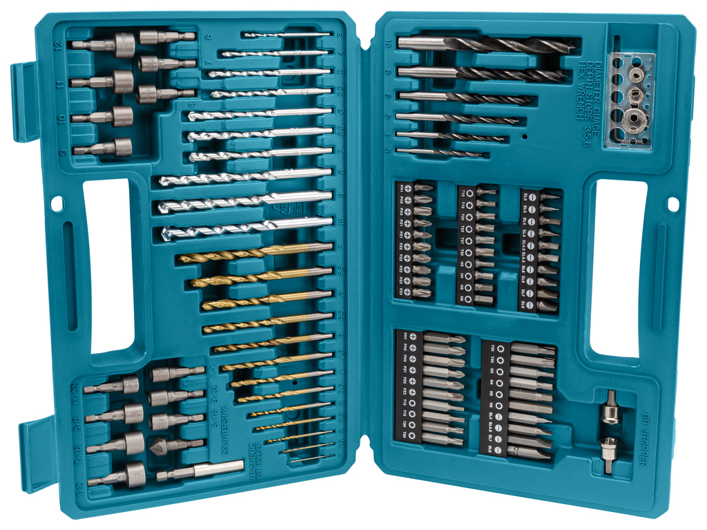 Boor-/schroefbitset 102-delig