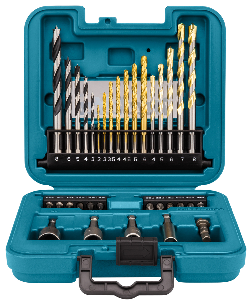 Boor-/schroefbitset 34-delig