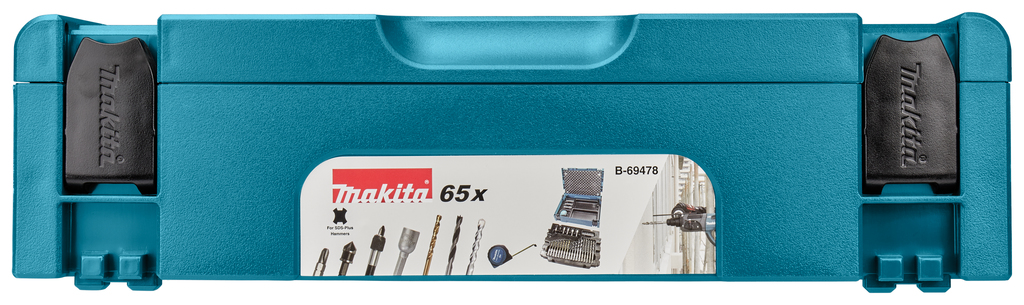 Boor-/schroefbitset 65-delig