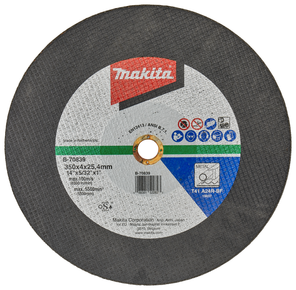 Doorslijpschijf Staal