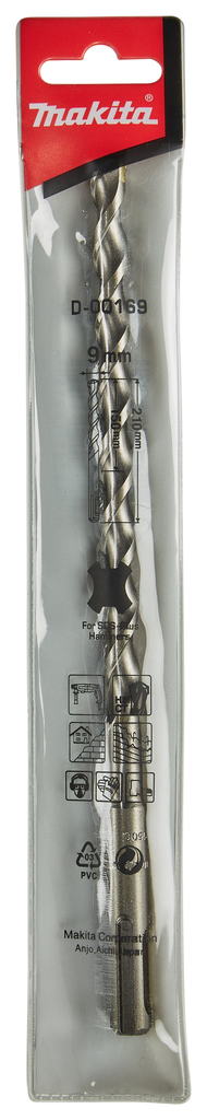 B2S: Betonboor 9x210mm