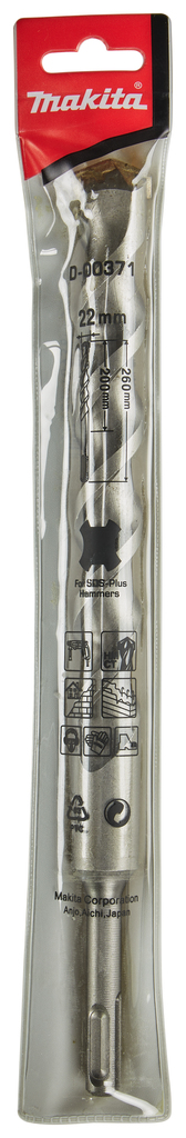 B2S: Betonboor 22x260mm