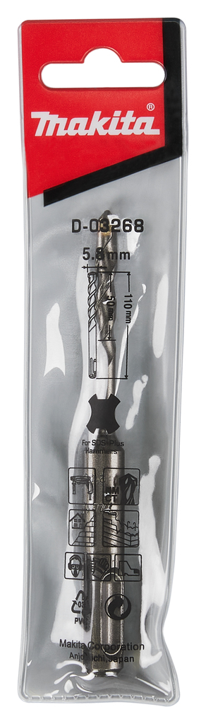 B2S: Betonboor 5,8X110mm