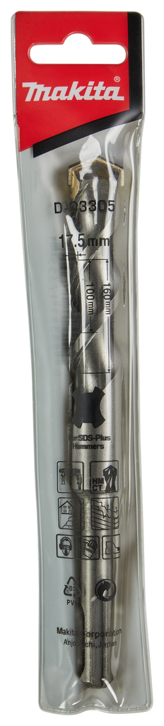 B2S: Betonboor  17,5X160mm