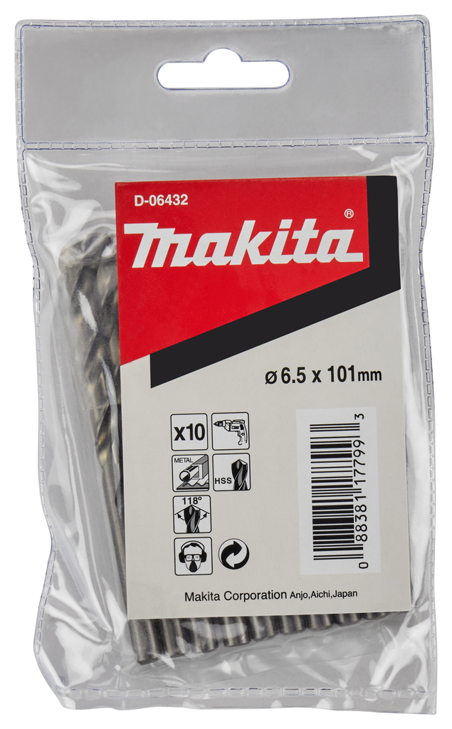 Metaalboor 6,5X101mm 