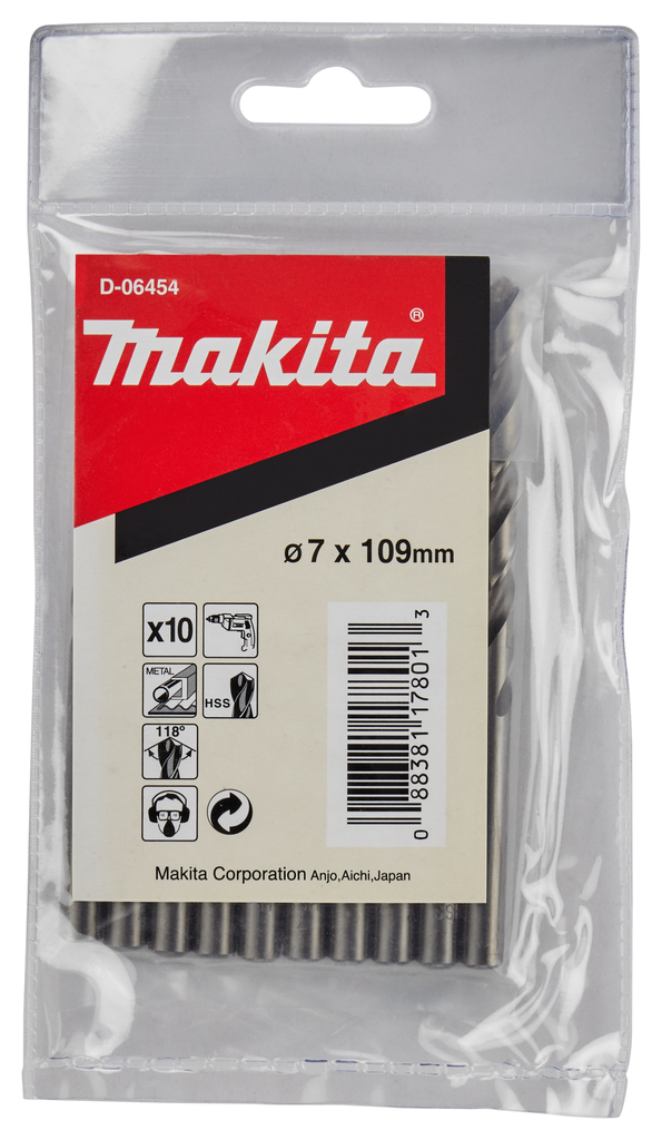 Metaalboor 7,0X109mm 