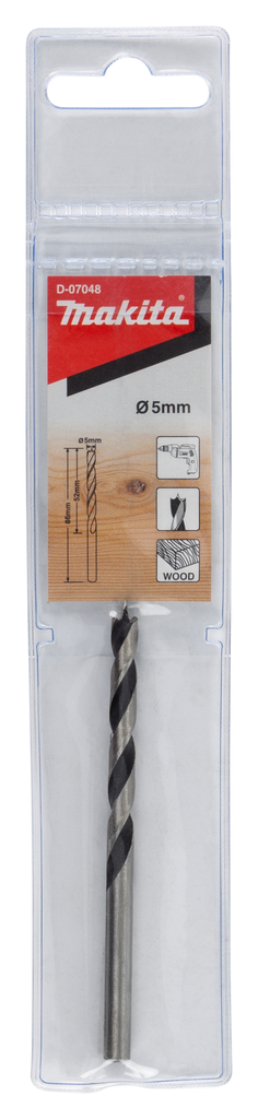 Houtspiraalboor 5x85mm