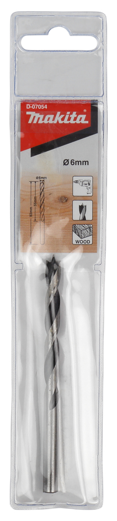 Houtspiraalboor 6x95mm