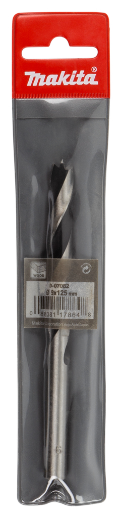 Houtspiraalboor 9x125mm