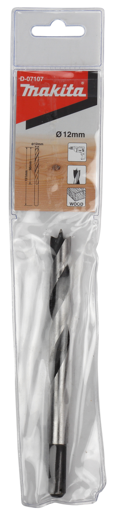 Houtspiraalboor 12x155mm