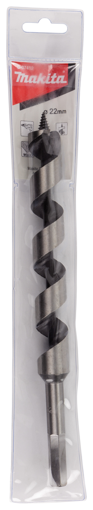 Slangenboor 22x250mm