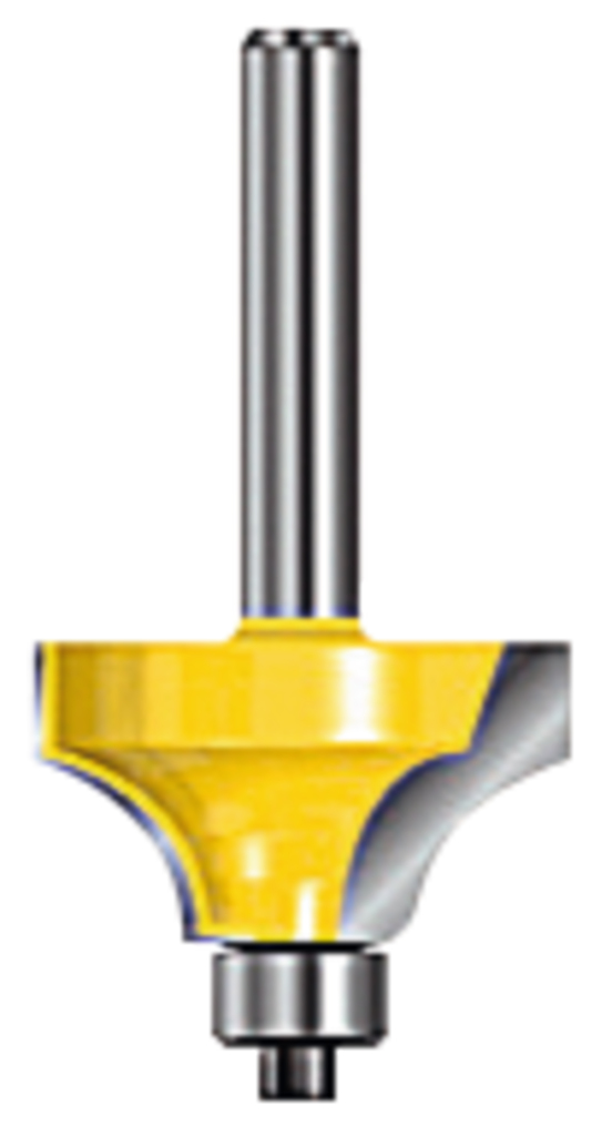 Kwartrondfrees r=1,98 16,67x7,54mm S6