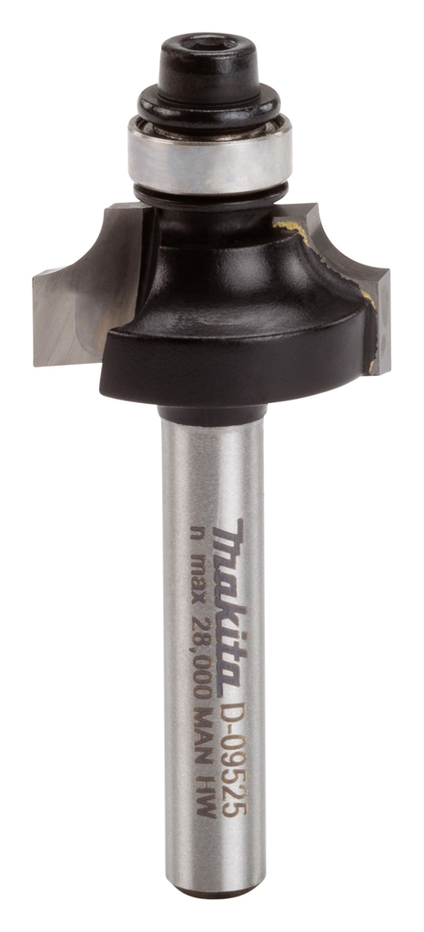 Kwartrondfrees r=3,97 20,64x9,53mm S6