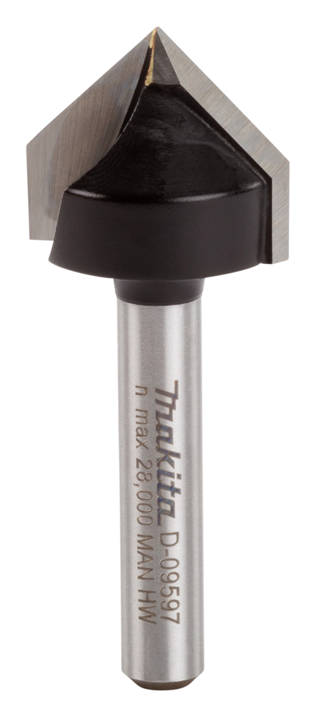 V-groeffrees 90° 19,05x15,88mm S6