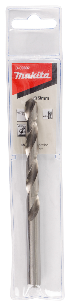 Metaalboor 9,0x125mm