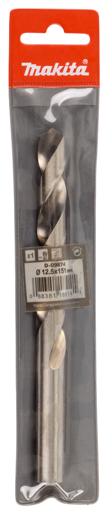 Metaalboor 12,5x151mm