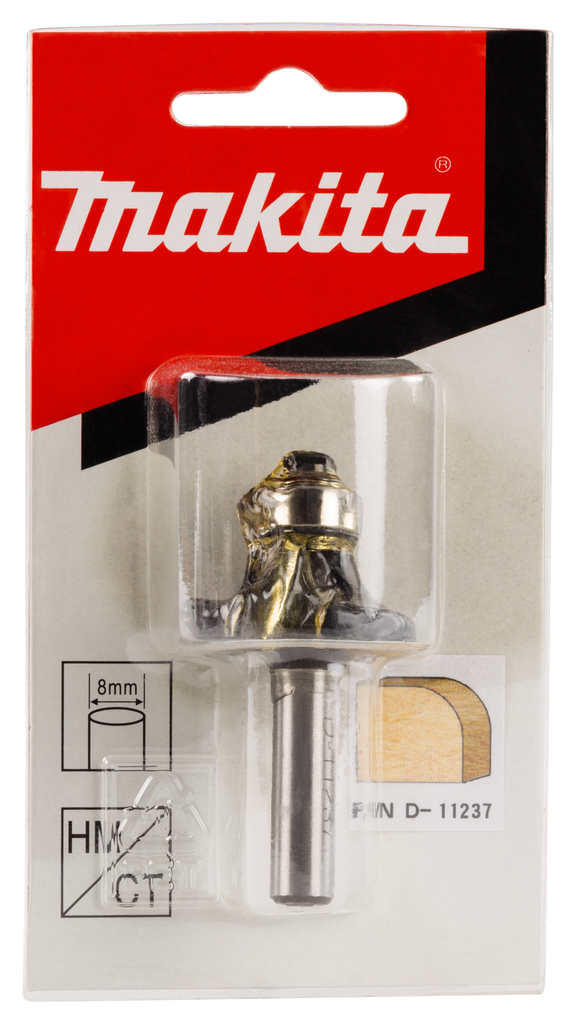 Afrondfrees r=7,94 28,58x12,7mm S8