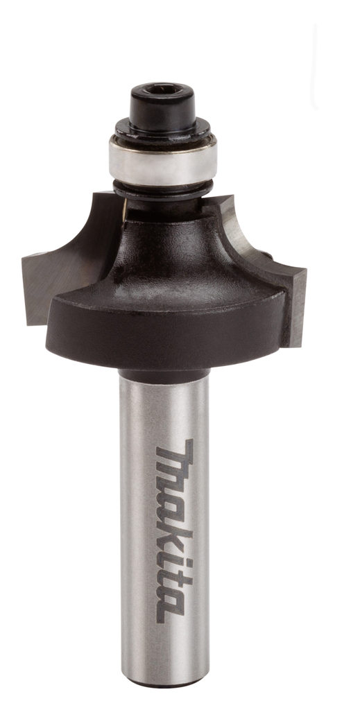 Kwartrondfrees r=6,35 25,4x12,7mm S8